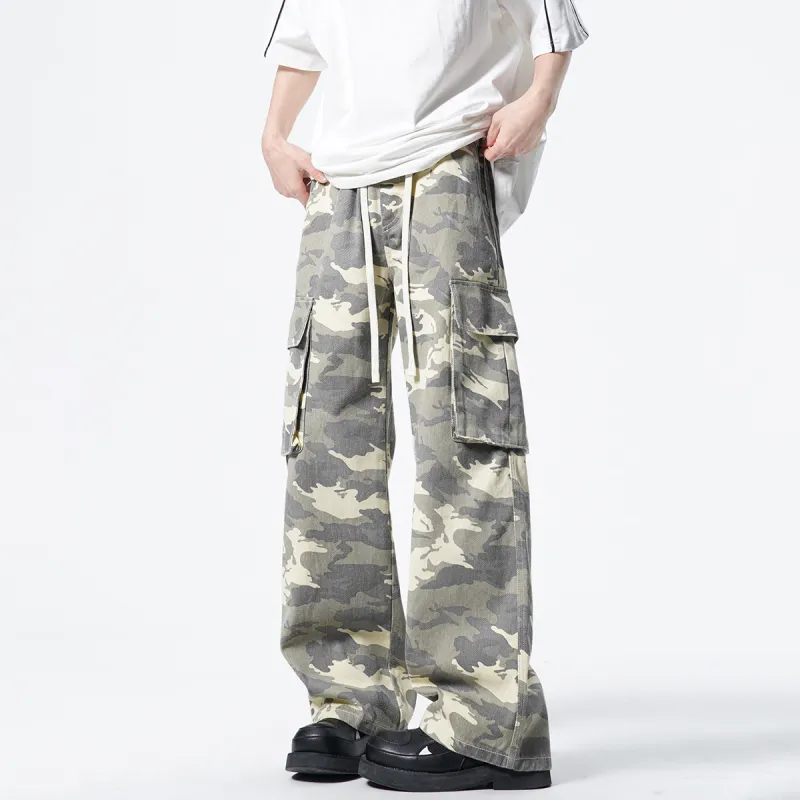 Lulifama Jeans Unisex Camouflage-2