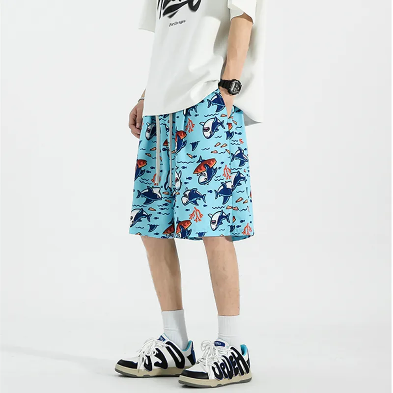 Lulifama Casual Shorts Unisex-13