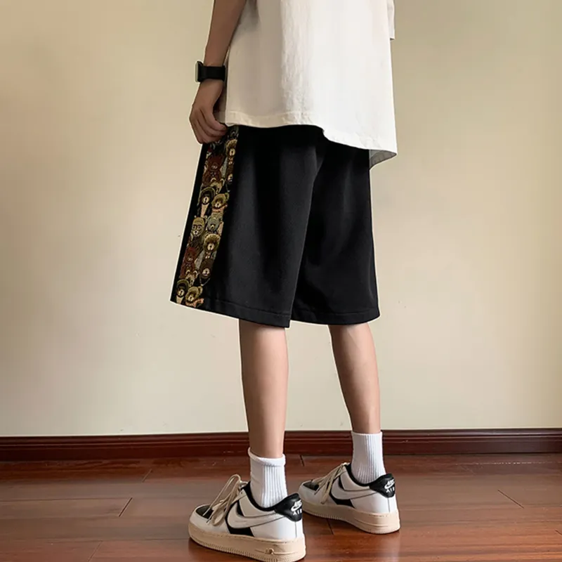 PAINT STAIN Casual Shorts Unisex-9