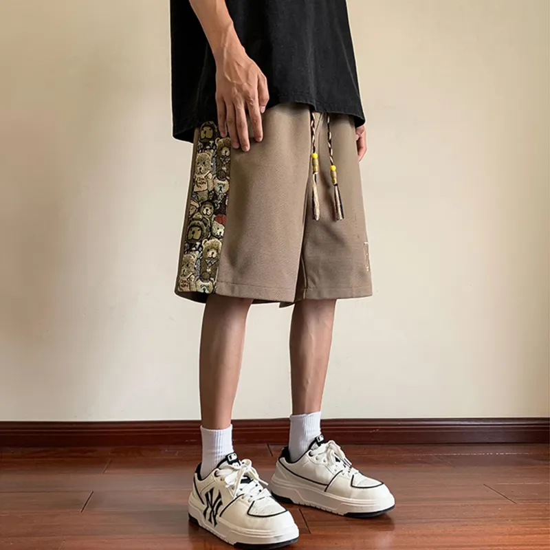PAINT STAIN Casual Shorts Unisex-37