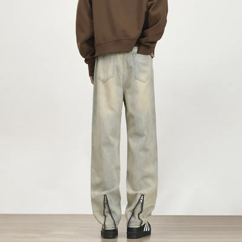 Lulifama Jeans Unisex Gray-4