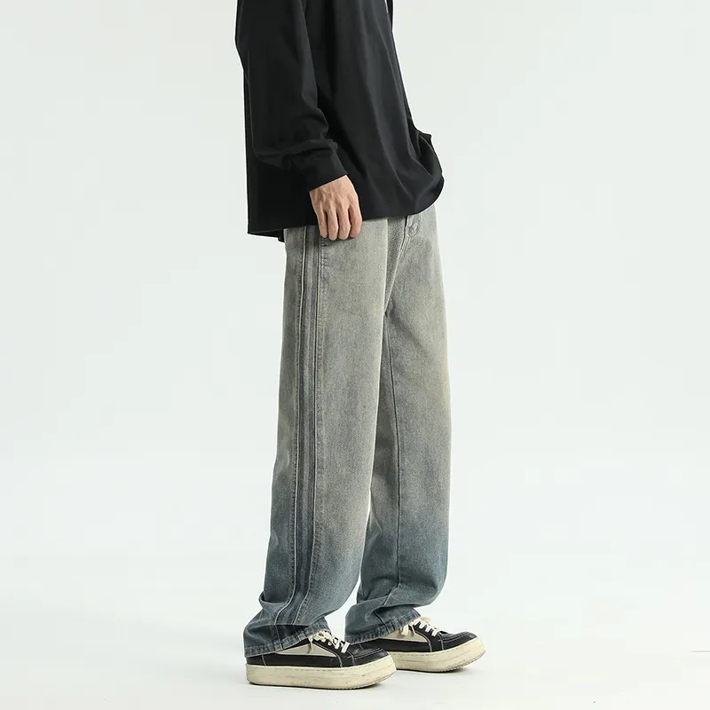 Lulifama Jeans Unisex Yellow Mud-1