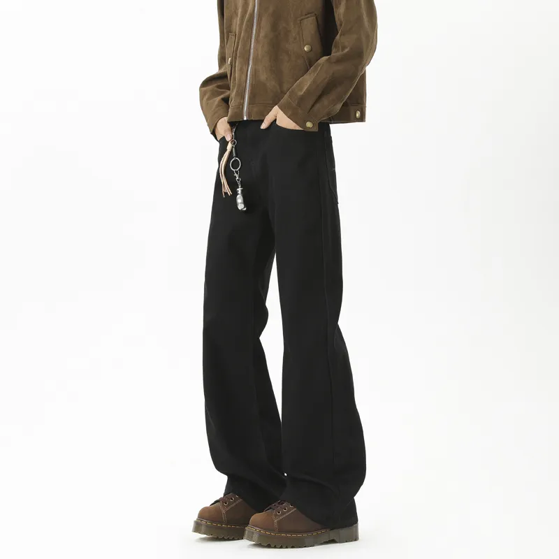 Lulifama Jeans Unisex Black-3