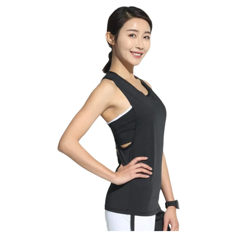 Lulifama Yoga Tank Top Women's Black-1