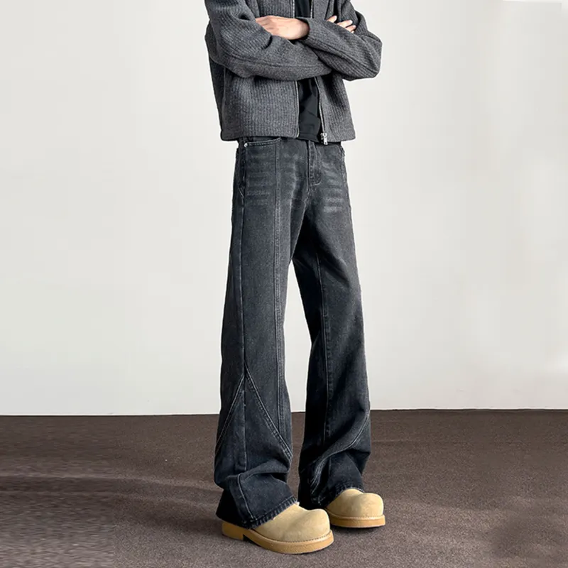 Lulifama Jeans Unisex Black-3