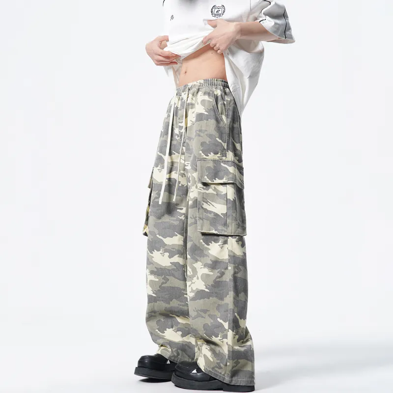Lulifama Jeans Unisex Camouflage-3