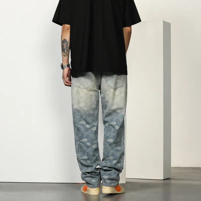 Lulifama Jeans Unisex Blue-4