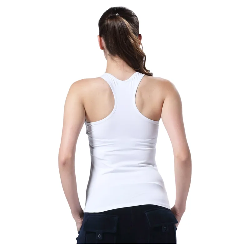 Lulifama Yoga Tank Top Women's White-3