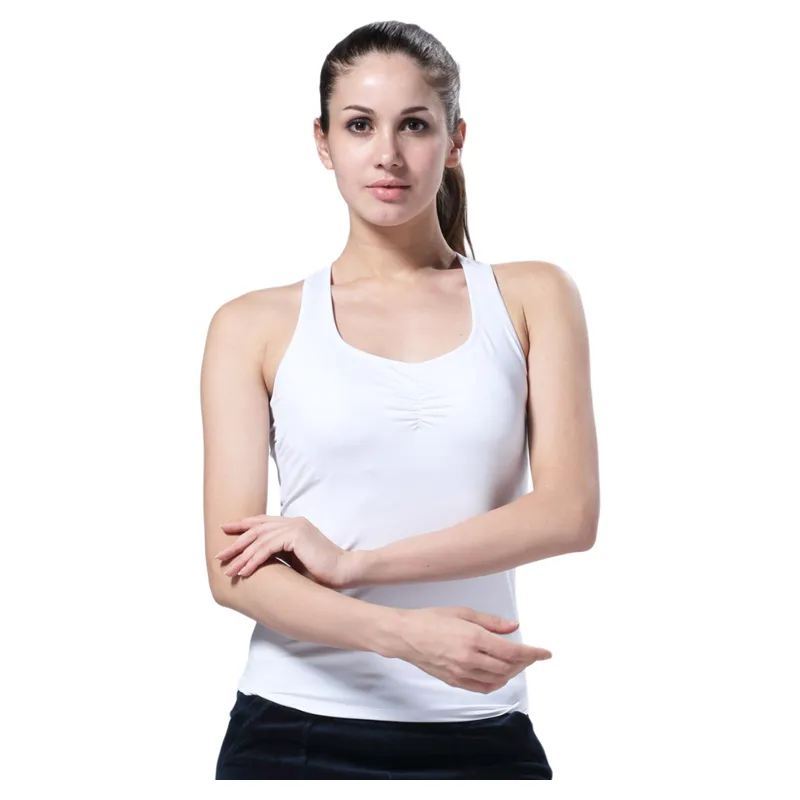 Lulifama Yoga Tank Top Women's White-1
