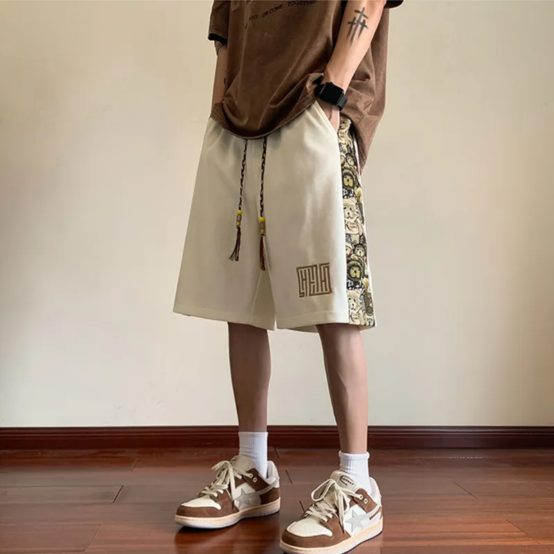 PAINT STAIN Casual Shorts Unisex-16