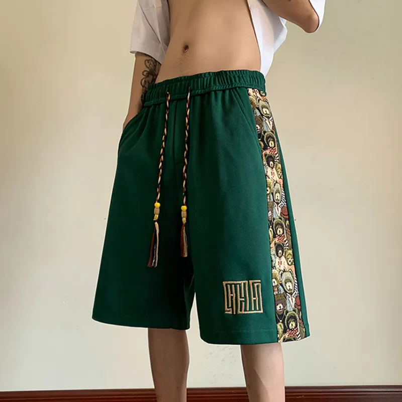 PAINT STAIN Casual Shorts Unisex-27