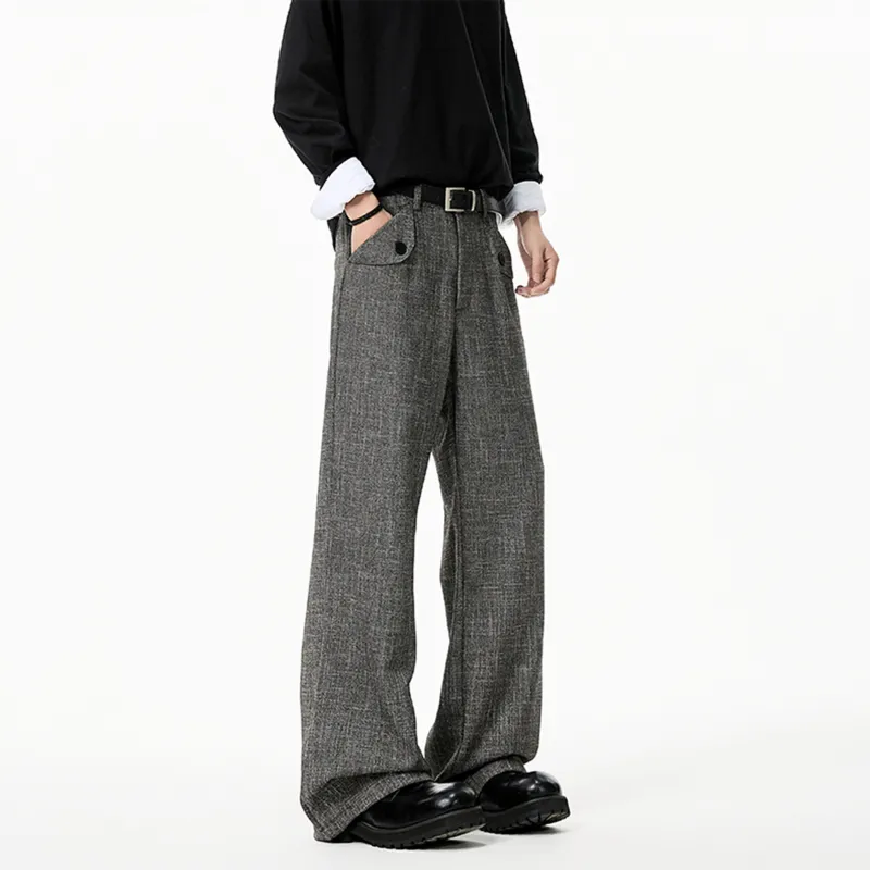 Lulifama Suit Trouser Unisex Gray-2
