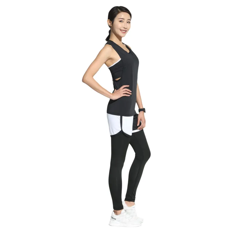 Lulifama Sport Vests Women's Black-3