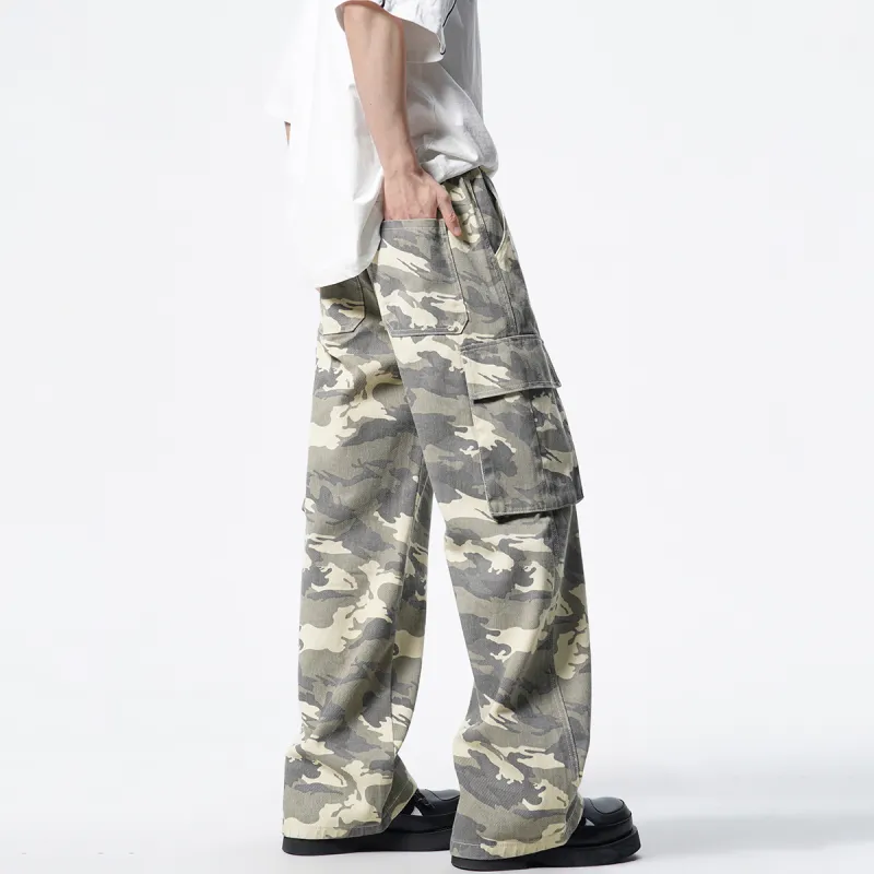 Lulifama Jeans Unisex Camouflage-1