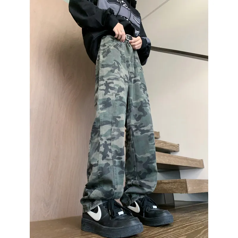Lulifama Jeans Unisex Camouflage-2