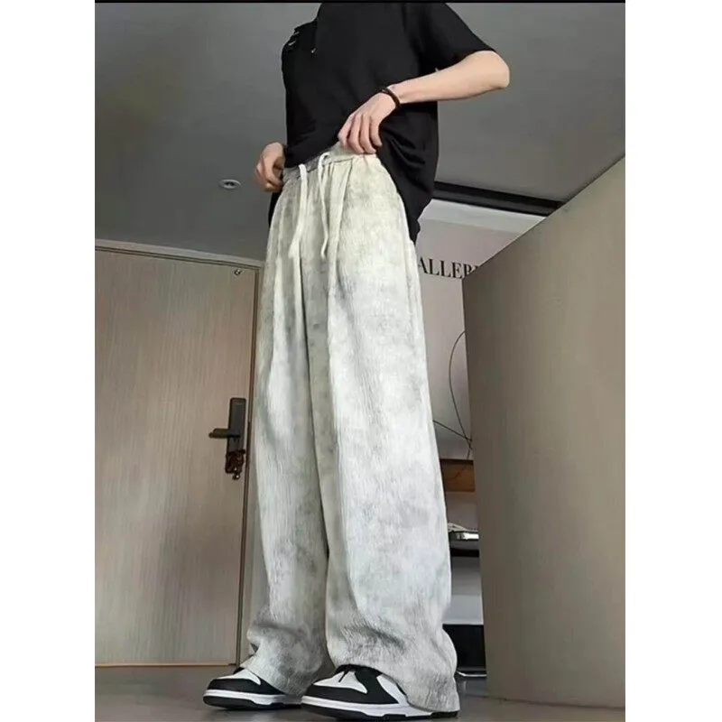 Lulifama Casual Pants Unisex Ecru-1
