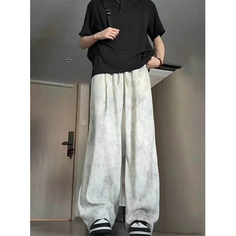 Lulifama Casual Pants Unisex Ecru-3