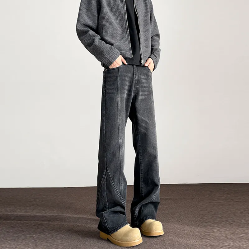 Lulifama Jeans Unisex Black-2