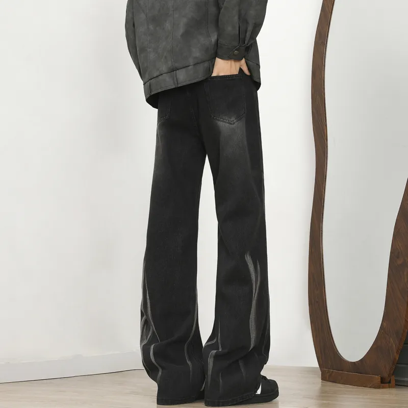 Lulifama Jeans Unisex Black-4