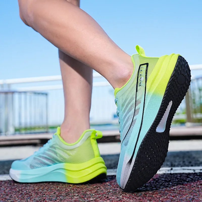 POLUDIYIPI YiPao S7PRO Running Shoes Unisex Low Top Aurora Green-7