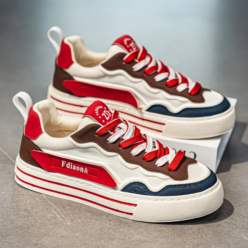 TROADLOP Slip Resistant Shock Absorbers Low Top Skateboard Shoes Men's-11