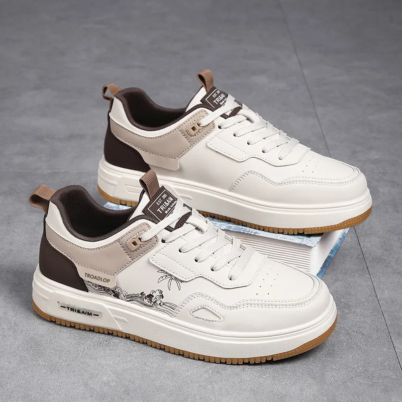 TROADLOP Anti Slip Wear Resistant Low Top Skateboard Shoes Men's-5