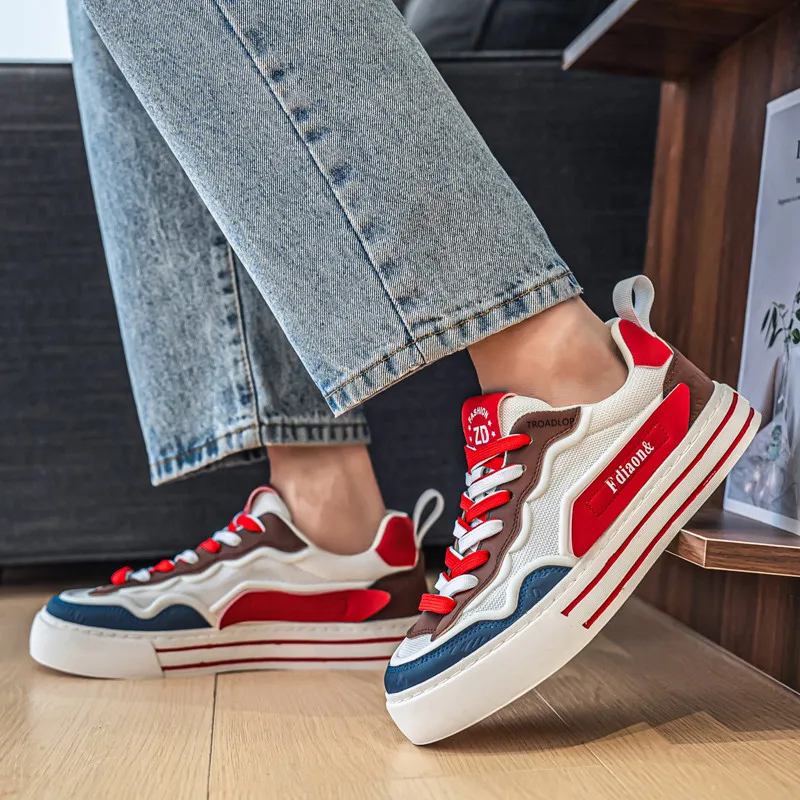 TROADLOP Slip Resistant Shock Absorbers Low Top Skateboard Shoes Men's-10