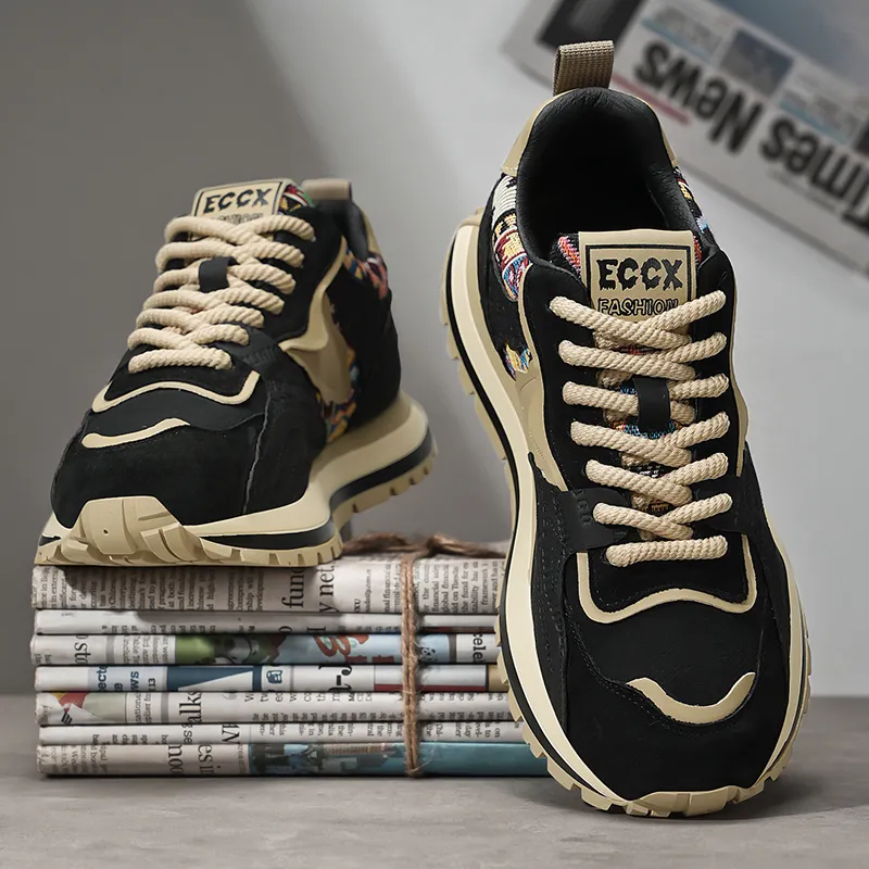 TROADLOP Slip Resistant Shock Absorbers With Abrasion Resistant Properties Low Top Skateboard Shoes Men's-6