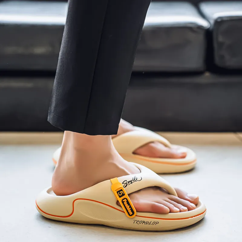 TROADLOP Rubber Sole Abrasion Resistant Flip Flops Men's-5