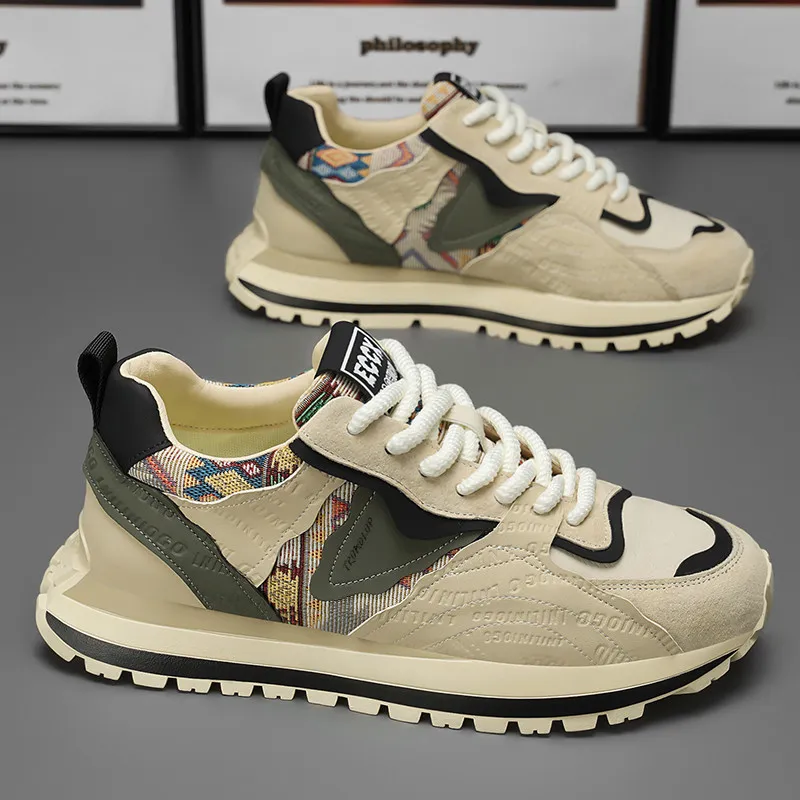 TROADLOP Slip Resistant Shock Absorbers With Abrasion Resistant Properties Low Top Skateboard Shoes Men's-3