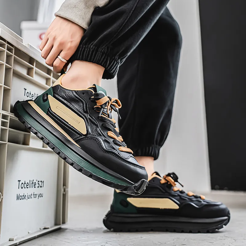 TROADLOP Shock Absorbers With Slip Resistant And Abrasion Resistant Properties Low Top Casual Shoes Men's-2