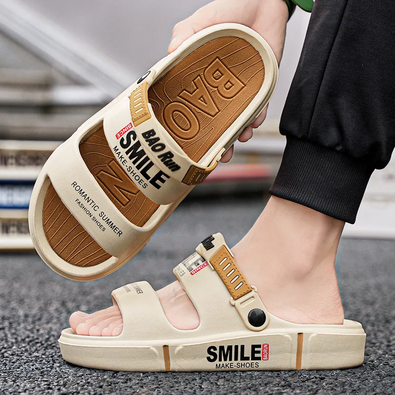 TROADLOP Beach Sandals Unisex Black/Khaki/Green-11