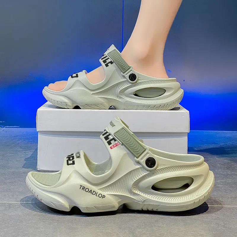TROADLOP Beach Sandals Unisex White-5
