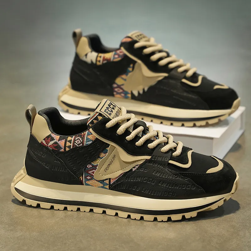 TROADLOP Slip Resistant Shock Absorbers With Abrasion Resistant Properties Low Top Skateboard Shoes Men's-5