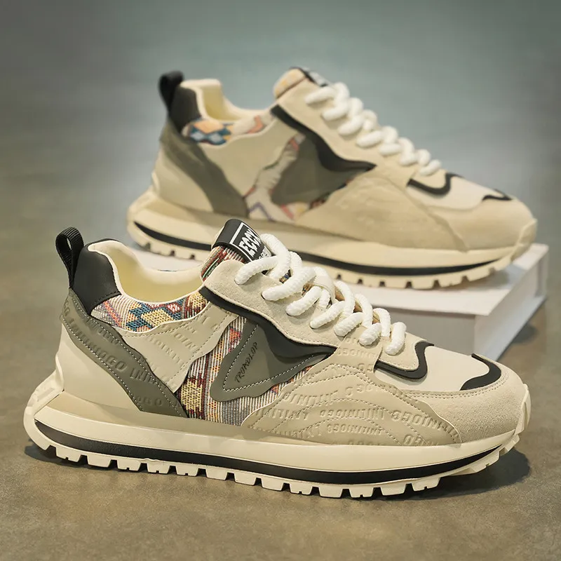 TROADLOP Slip Resistant Shock Absorbers With Abrasion Resistant Properties Low Top Skateboard Shoes Men's-1