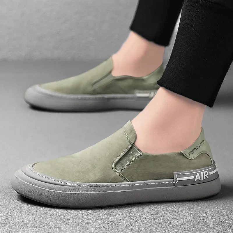 TROADLOP Anti Slip Wear Resistant Low Top Skateboard Shoes Men's-1