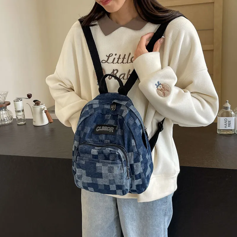 Shouldcat Backpacks Denim Blue-1
