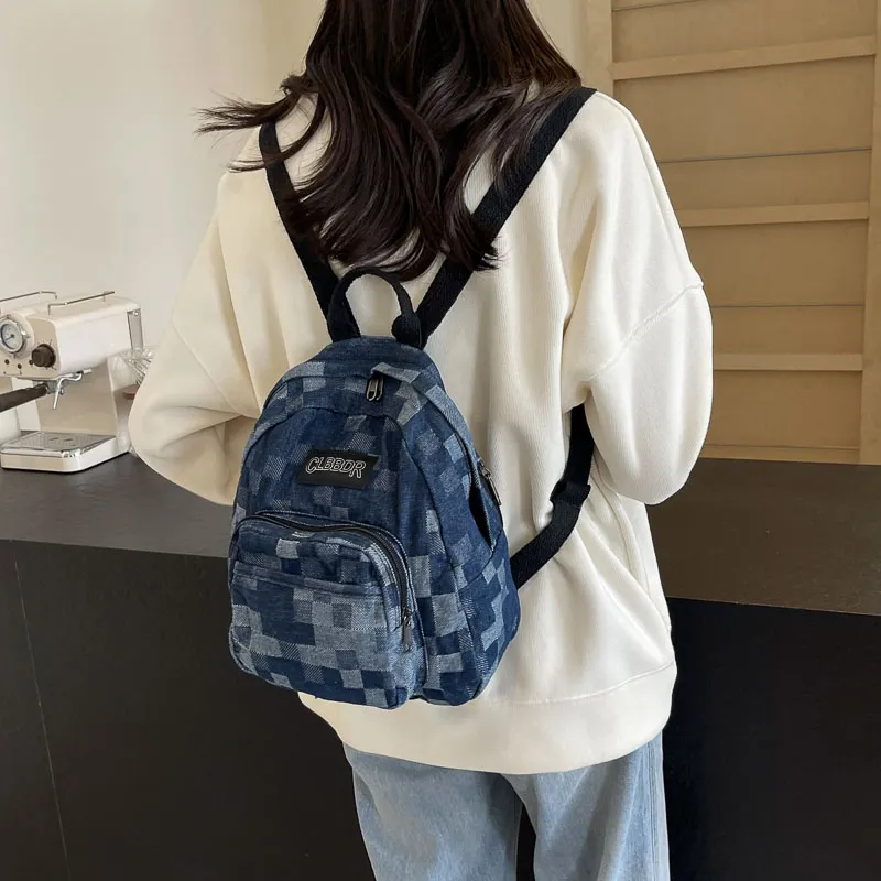 Shouldcat Backpacks Denim Blue-7