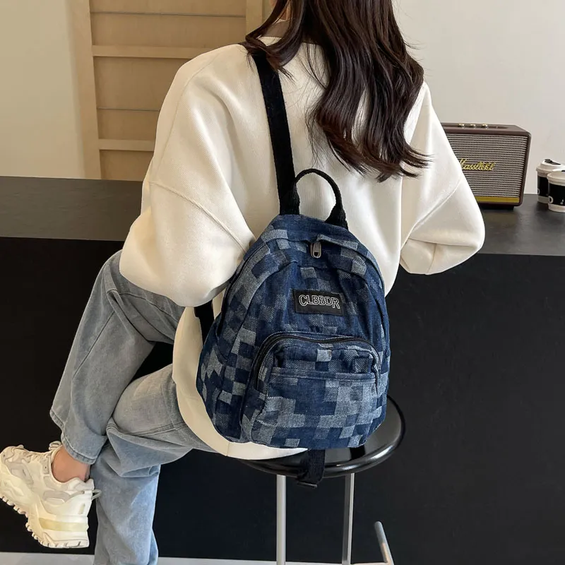 Shouldcat Backpacks Denim Blue-5