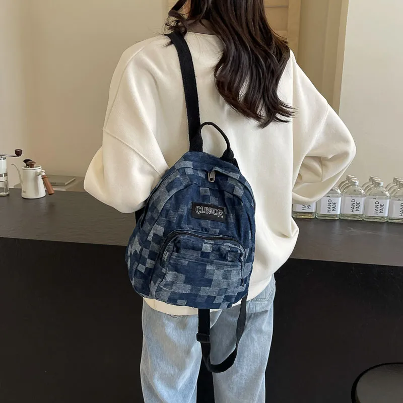 Shouldcat Backpacks Denim Blue-9
