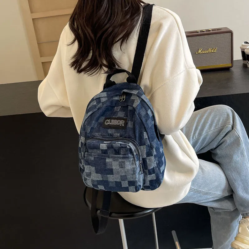 Shouldcat Backpacks Denim Blue-8