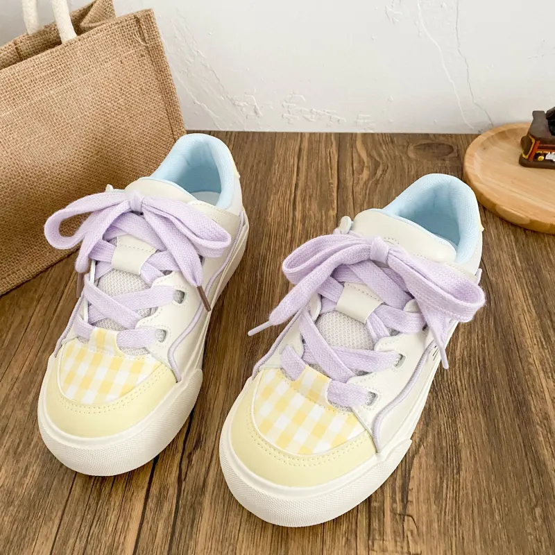 PARK DANCE Low Top Skateboard Shoes Women's-10