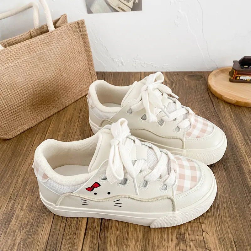 PARK DANCE Low Top Skateboard Shoes Women's-6