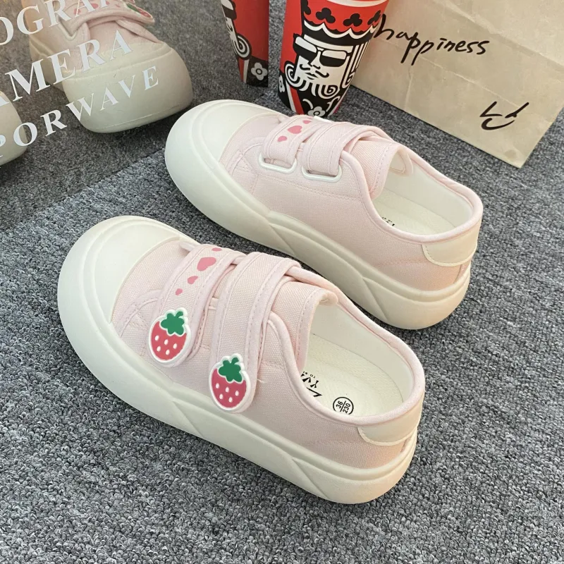 PARK DANCE Low Top Skateboard Shoes Women's-3