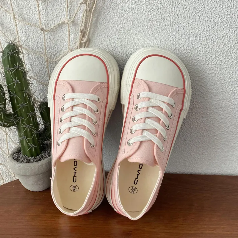 PARK DANCE Low Top Skateboard Shoes Women's-18