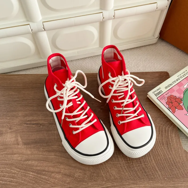 PARK DANCE High Top Skateboard Shoes Women's-8