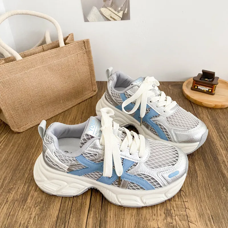 PARK DANCE Low Top Chunky Sneakers Women's-15