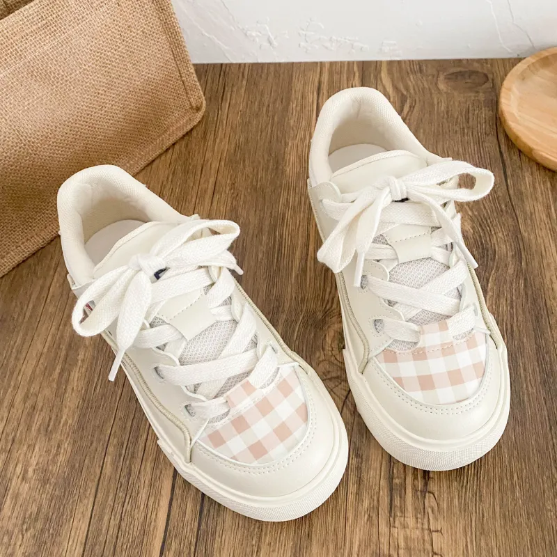 PARK DANCE Low Top Skateboard Shoes Women's-7