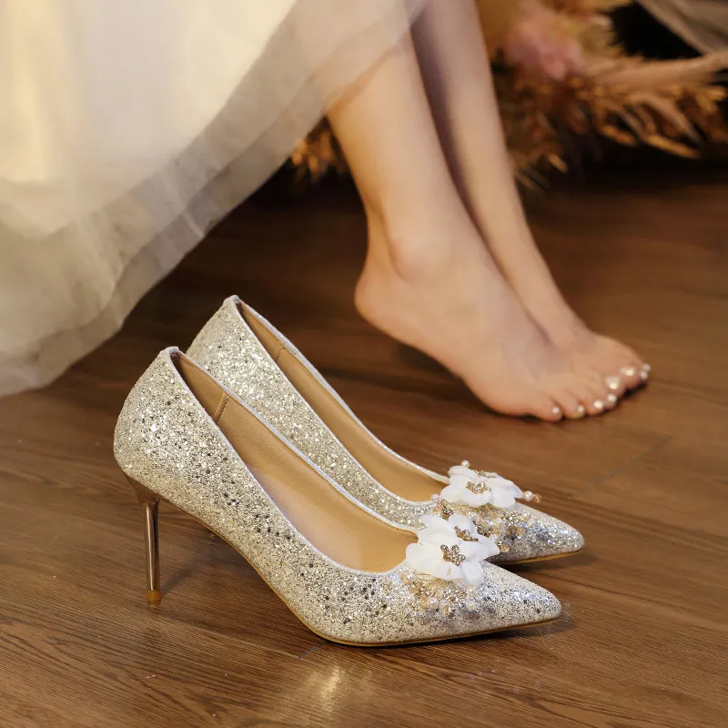 PARK DANCE Slim Heel High Heels Women's-8