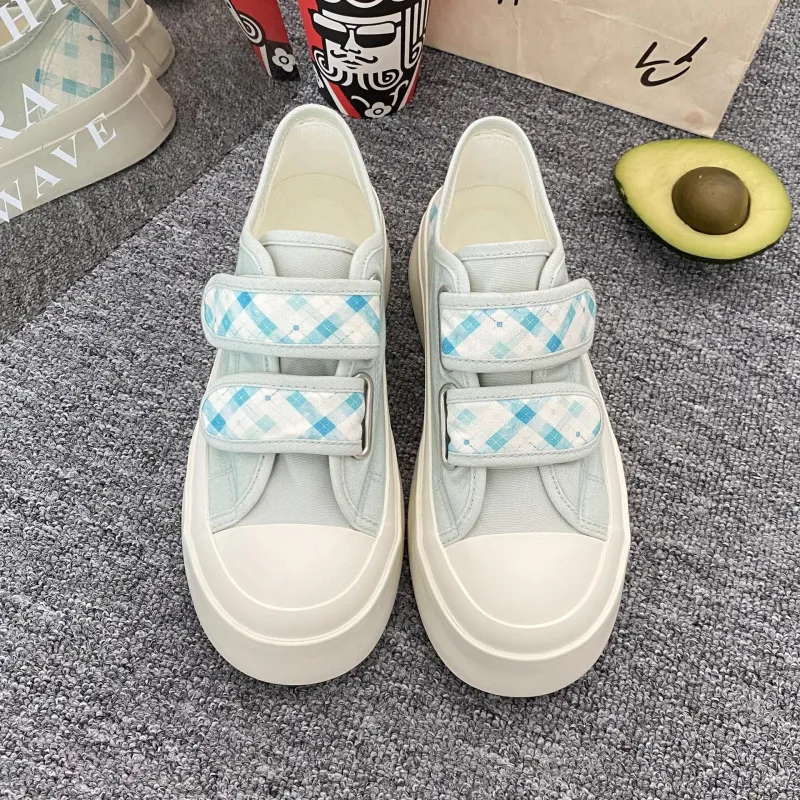 PARK DANCE Low Top Skateboard Shoes Women's-1